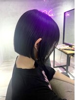 ラッキーヘア 加古川(Lucky Hair)&nbsp;シンプルぱつっとボブ【芝崎】