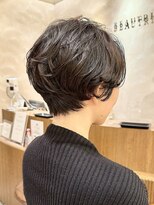 ビュートリアム265(BEAUTRIUM 265) ショート/ショートヘア/銀座/ハンサムショート/前髪なしアッシュ