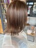 《デザインNo.3》カット+カラー+リピーター続出の“ハイライト”