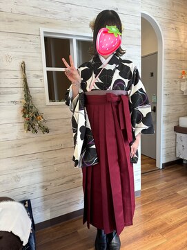 モアナ(Moana) 袴スタイル