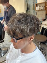 アメラボ(AmeLab)&nbsp;名古屋天白区梅ヶ丘大人メンズマッシュナチュラルパーマ