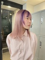 フラム 渋谷(flamme)&nbsp;ホワイトピンク×パープル