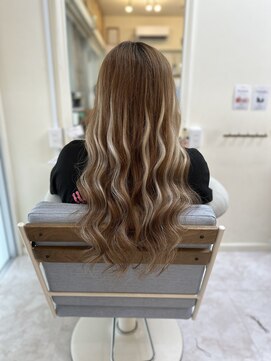 クラナ(clana) エクステでハイライト