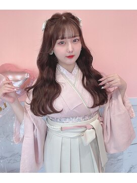 ルイ(LOUIS) 【 LOUIS 】卒業式ハーフツインアレンジ