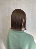 切りっぱなしスタイル ブルージュ