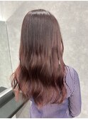 ピンクブラウン ダブルカラー チェリーレッド 成増