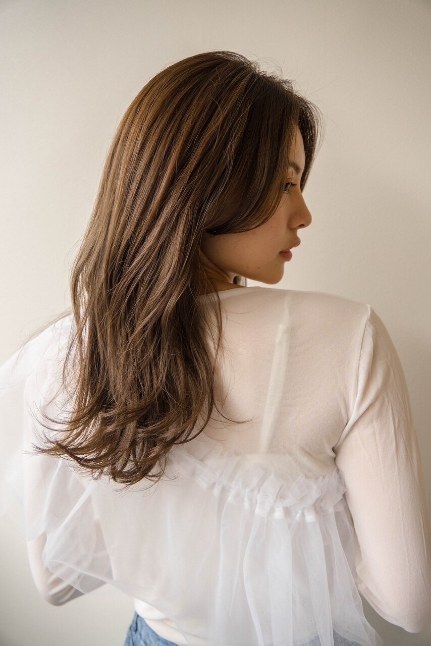 【2回目以降の方♪】カット＋抗酸化ツヤカラー＋トリートメント　￥16000