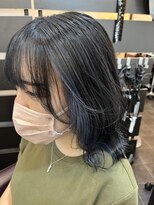 テーラヘアー 瑞江店(TELAHAIR)&nbsp;インナーネイビーブルー