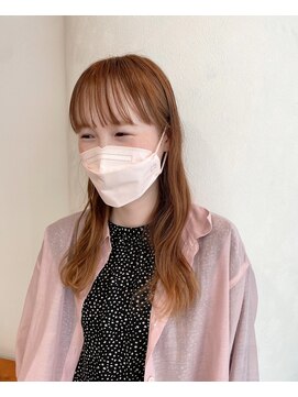 フレア 心 武庫之荘(flare) ブリーチなし明るめカラー