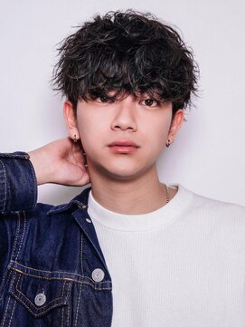 センス 渋谷 宇田川交番前(SENSE) 韓国メンズヘア/カルマパーマ/ニュアンスパーマ*渋谷/MEN'S/眉毛