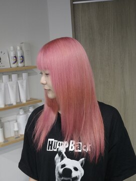 透明感ペールピンク