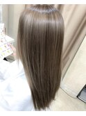 ナチュラル可愛いロング＊ハイライトinベージュ