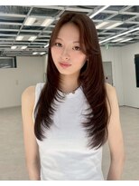 ユーフォリア 新宿店(Euphoria) 20代30代40代◎韓国ヘアー顔周りレイヤー似合わせカットロブ