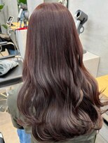 トゥイン 八王子(TWIN)&nbsp;暗めカラー髪質改善デザインカラーレイヤーカット