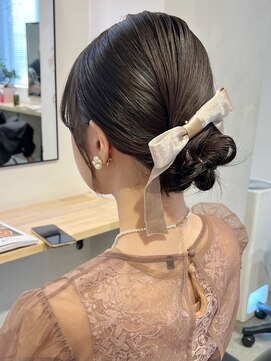 ソト 銀座(soto.) ミディアムヘア/暗めカラー/ グランマッシュ/ヘアセット