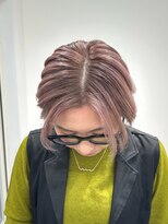 エゴ 池袋(EGO)&nbsp;ピンクシャドールーツ/ピンクベージュ/ショート