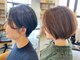 チルハウス(Chill-hus)の写真/【トリートメント+カット￥8000】顔周りレイヤーカットで韓国ボブ☆内巻き/外巻きアレンジも自在☆