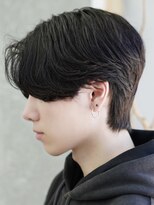 ノード(NODE)&nbsp;センターパートニュアンスパーマ波巻きスパイラルパーマフェザー