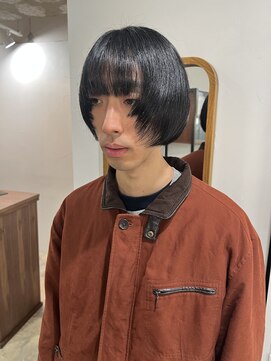 メンズボブ/ボブ/顔周りレイヤー【BUBBLES溝の口】