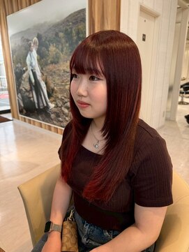 ルシードスタイルレーヴ(LUCIDO STYLE REVE) 【長野市/東和田】レッドカラー