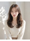  &nbsp;&nbsp;&nbsp;ロング×ベージュカラー×ナチュラルレイヤー