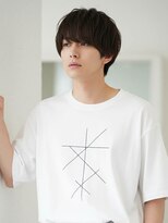 エムエイチバーバー 肥後橋(MH THE BARBER)&nbsp;アップバング×ツーブロック【肥後橋】