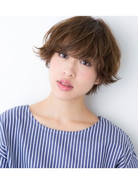 アピッシュ シーナ 海老名店(apish ciena) *うざバング☆×ランダムラフカールショートボブ♪