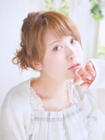 ナル 白山神社参道通り店(nalu)&nbsp;カジュアルシニヨンアップスタイル