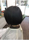 縮毛矯正+ボブ