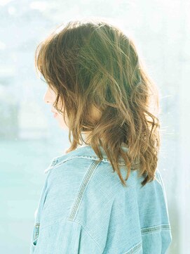 プロデュース 町田店(Produce) 前髪なしウェーブスタイル