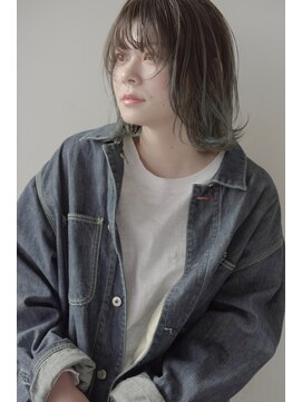 ヘアメイク エイト キリシマ(hair make No.8 kirishima) 《hair make No.8・中村》ピスタチオカラー