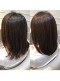 大宮髪質改善＊大宮ヘッドスパ/ボリュームダウン/モカブラウン