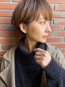 アリエッタ ギンザツー(ARIETTA GINZA2) 簡単ショート/ひし形シルエット/大人可愛い/大人ガーリー/透明感