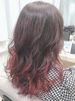 エクラートエール 大宮東口店(ECLART aile) グラデーション×レッド