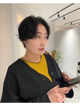 ディッシィ 立川(D'ICI) 《SAYAKA》ショート × ニュアンスパーマ