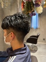 お花と犬と美容室&nbsp;２ブロックソフトウェーブ