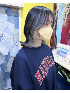 トーク 伊丹本店(TAL'KE) TAL'KE/インナーカラー×ホワイトベージュ_1085