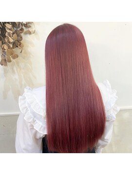 ボアップ 新居浜店(boappu) #ピンク #カラー #ケアブリーチ #新居浜