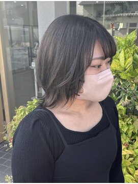 フープヘアー(HOOP.HAIR) くびれボブ