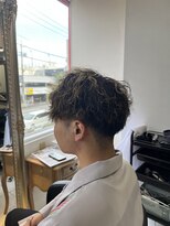 アイズ 海老名(AIZU) 波巻きツイストスパイラルパーマ メンズパーマ マッシュ