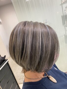 ヘアーアンドアート ルミナ(HAIR&ART LUMINA) 【佐々木】白髪カモフラージュハイライト