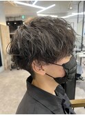 王道マッシュヘア
