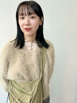 リムレス(LIMLESS) ブルーブラックダブルカラーブリーチ万代新潟