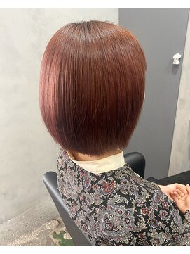 プリンプ(PRIMP) ボブ×ボルドーカラー