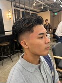 steelo フェードスタイル×メンズパーマ