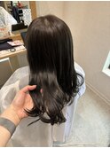 暗め透明感あるカラー
