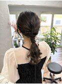 お呼ばれヘアアレンジ