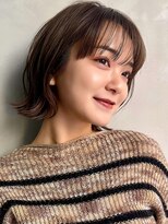 イメチェン前髪小顔ボブ_銀座