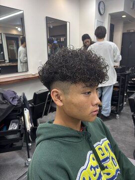 ランディ(RANDY) メンズプードルパーマフェード