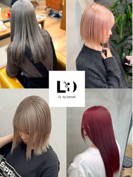 リル バイ ラミール(LiL by lamiell)の写真/【艶×透明感抜群！】最先端のカラー材であるキラテラ、アディクシー、イルミナカラーでダメージレスに♪